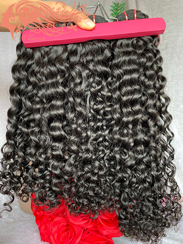 Csqueen Raw Natural Curly 14 Bundles 100% Human Hair Unprocessed Hair